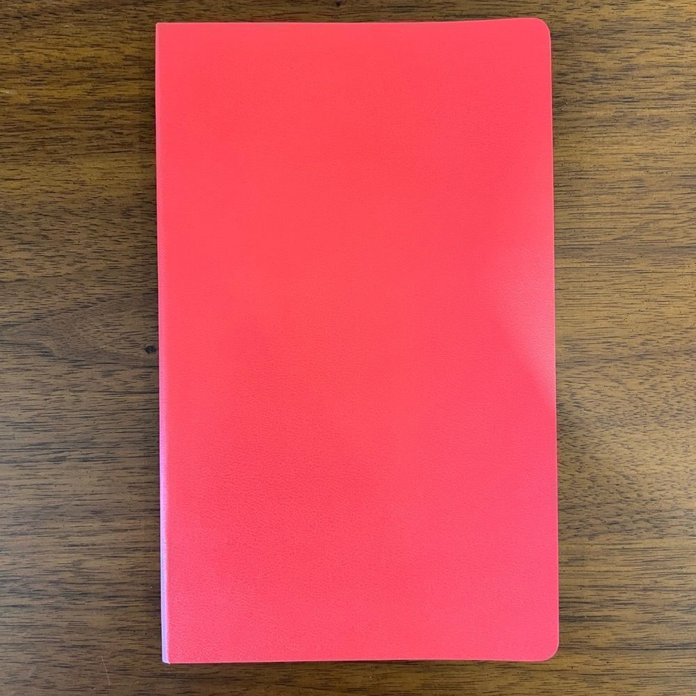 Moleskine Red Notebook